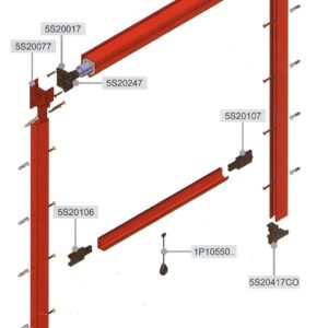 Zanzariera verticale di serie/normali